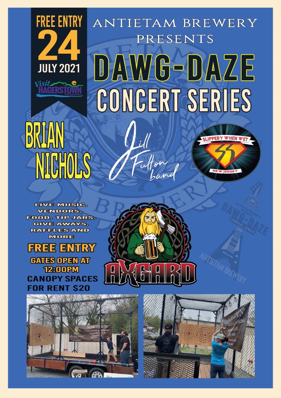 DawgDaze Concert Series! Antietam Brewery