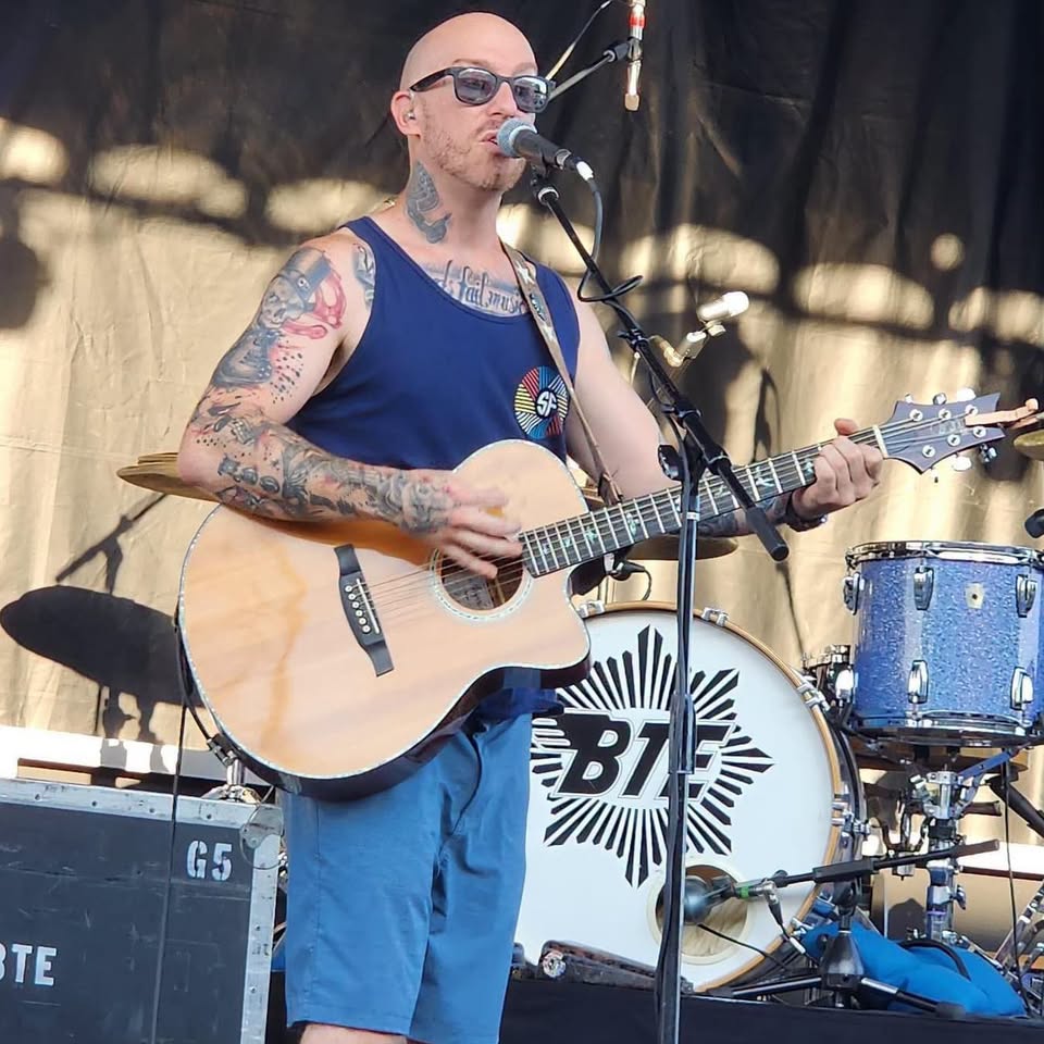 Dave Gates live acoustic music at Antietam Brewery — event flyer