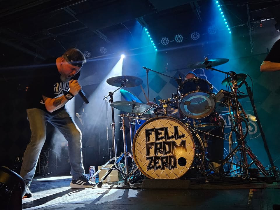 Fell From Zero hard rock live show at Antietam Brewery — event flyer